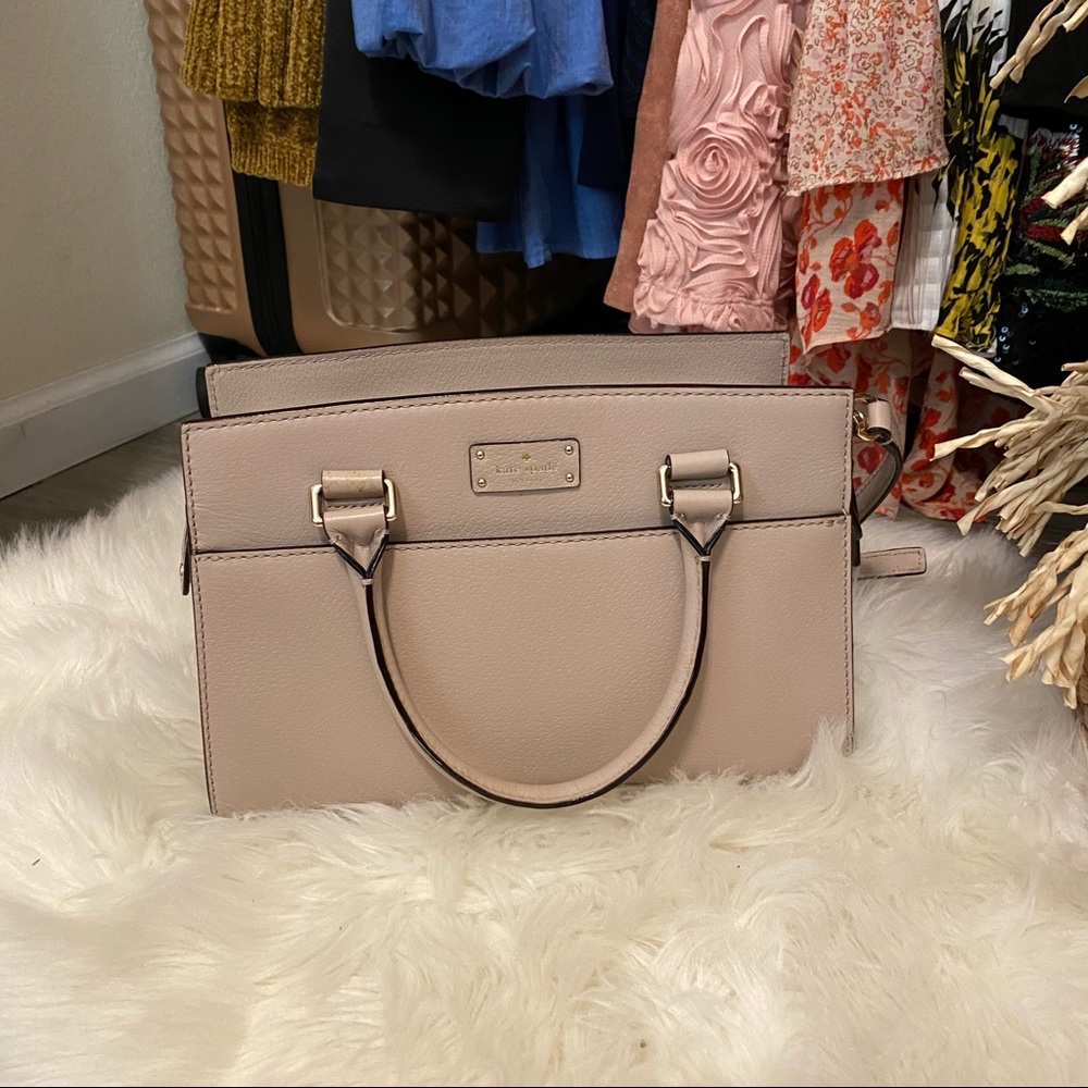 Kate Spade Taupe Crossbody Bag